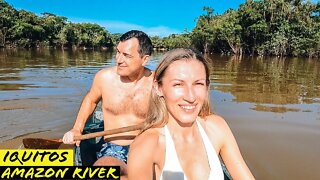 Iquitos, Peru | We are staying in the floating lodge in the Amazon Jungle | Peru Travel Vlog 2022