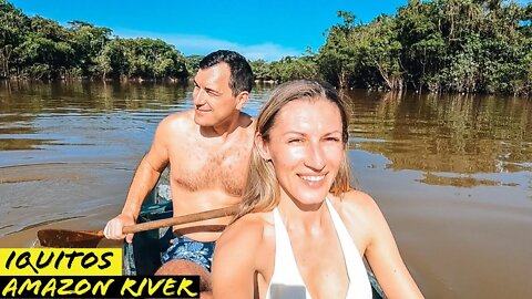 Iquitos, Peru | We are staying in the floating lodge in the Amazon Jungle | Peru Travel Vlog 2022