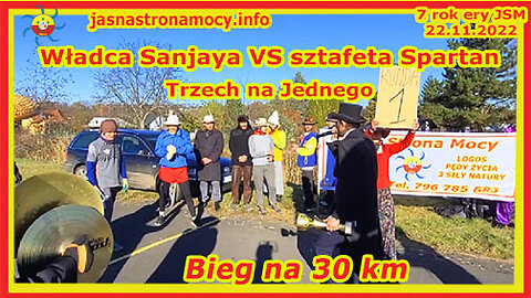 Władca Sanjaya VS Sztafeta Spartan Bieg na 30 km Trzech na Jednego
