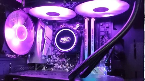 Cougar Gemini com water cooler Deep Cool RGB