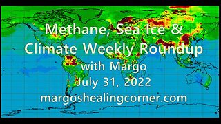 Methane, Sea Ice & Climate Weekly Roundup with Margo (July 31, 2022)