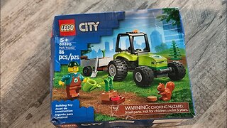 How To Build a LEGO Park Tractor!!!