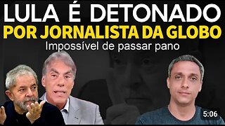 Even GLOBOLixo?? Sewer journalist detonates LULA in a rare moment - Impossible to wipe away