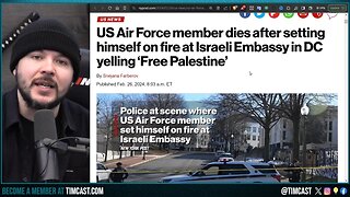 Active Duty Air Force Member DIES After SELF IMMOLATION, Far Leftist Took Life In Protest Of Israel