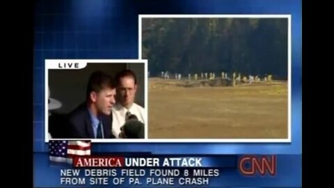 9/11: United Airlines Flight 93 & Two Separate Crash Sites (2-8 Miles Apart)