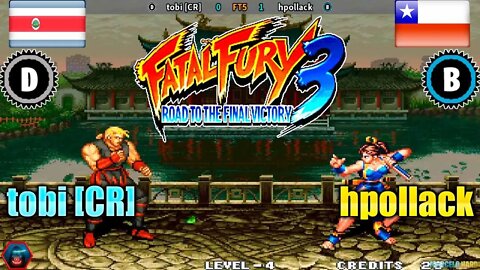 Fatal Fury 3 (tobi [CR] Vs. hpollack) [Costa Rica Vs. Chile]