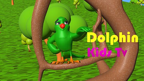 Parrots Song For Children's - Nursery Rhymes & Kids Songs | Dolphin Kids Tv