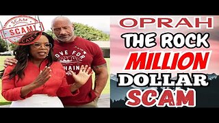 Oprah And The Rock Scamming Poor People Out Of Millions 😒😳