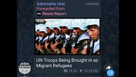 Documentary: Reese talks about UN Troops