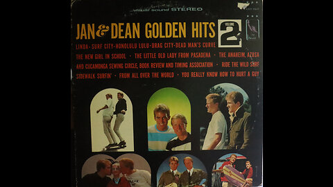 Jan And Dean - Golden Hits Volume 2 (1965) [Complete LP]