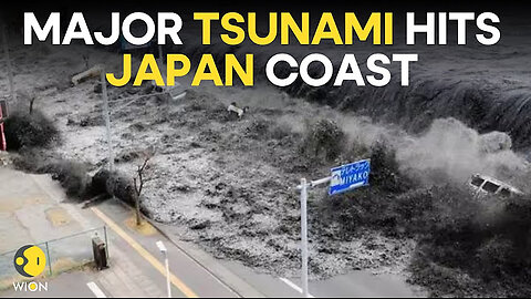 Japan 7.6 Quake - Isolated Reports of 15 Foot Tsunami Waves. Aftershocks & Tsunami Watch Continues