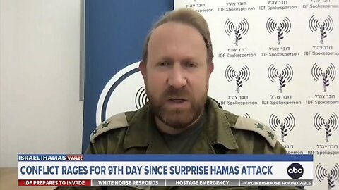 IDF Spox: We Didn't Ask For This War But We Will Win!