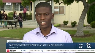Parents divided over pride flag at elementary school district