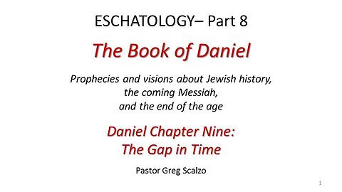 2/26/23 Eschatology #8 The Gap In Time