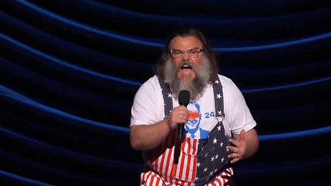 Make It Stop! Jack Black Has His Own 'Please Clap' Moment Stumping For Biden And It's All Cringe