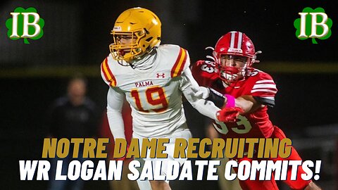 Wide Receiver Logan Saldate Commits To Notre Dame