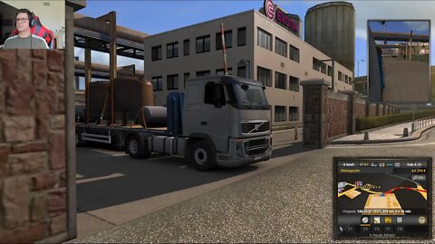 EURO TRUCK SIMULATOR 2 #8 MAIS 2 VIAGENS PARA ANGARIAR DINHEIRO PARA ESPANDIR A GARAGEM