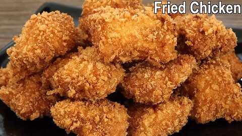 Crispy Fried Chicken Recipe | Easy, Cheap and Spicy Chicken Fry