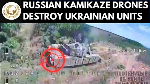 Russian FPV Kamikaze Drones WIPE OUT Ukrainian Tanks, Armored Vehicles & MORE