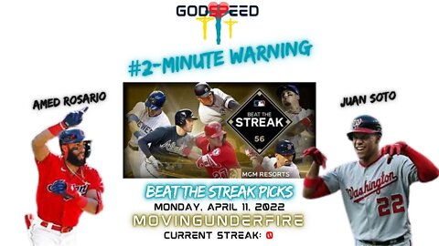 MLB Beat the Streak (Apr. 11, 2022)