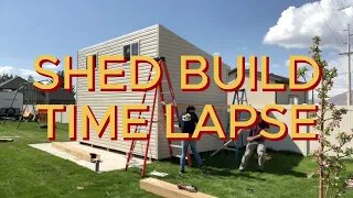 From Dust to Dream: The Ultimate Shed Timelapse Spectacle! 🏠✨ #DIYMagic