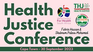 Fahrie Hassan & Shabnam Palesa Mohamed: Introduction to the WCH-SA + Exit the WHO