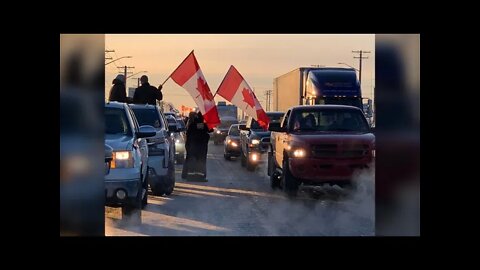 Truck convoy Canada - Qué está pasando en CANADA 🇨🇦