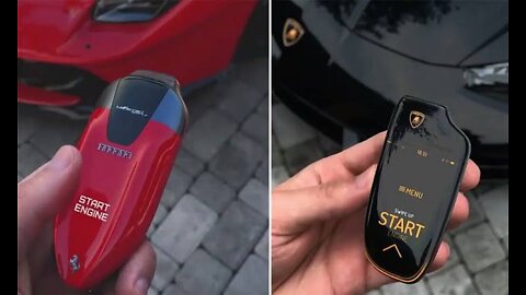 Super cool smart car key collection