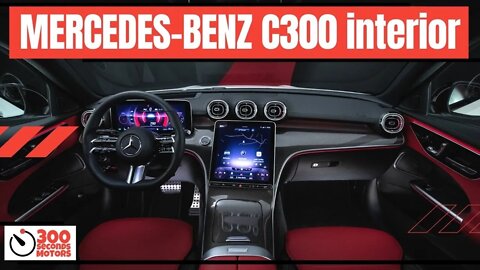 MERCEDES-BENZ C300 AMG LINE 2023 the new generation, S-Class luxury for less - INTERIOR