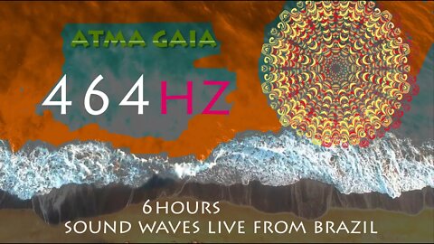 ATMA HEALING 24/7 SOUND WAVES LIVE FROM BRAZIL - BRING THE CALM OF THE SEA TO YOU