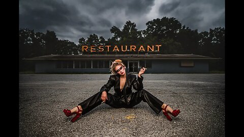 I'm LOVING IT! Using McDonalds Food as a Prop for an Abandoned Restaurant Photo Shoot