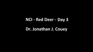 National Citizens Inquiry - Red Deer - Day 3 - Dr. Jonathan J. Couey Testimony