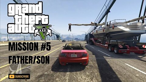 GTA 5 Xbox S - Mission #5 - Father/Son