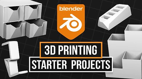 Blender For 3D Printing | Beginner Projects