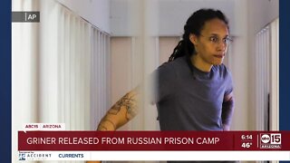 Brittney Griner released from Russian prison camp