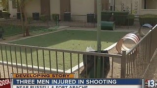 Three people hospitalized after dog park shooting