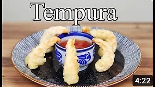 How to make super crispy TEMPURA PRAWNS at home
