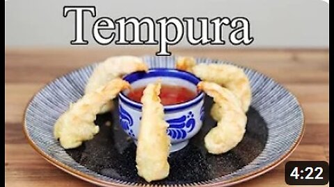 How to make super crispy TEMPURA PRAWNS at home