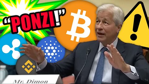 Jamie Dimon- Do NOT Buy Bitcoin or Cryptocurrency... (XRP & CARDANO NEWS)