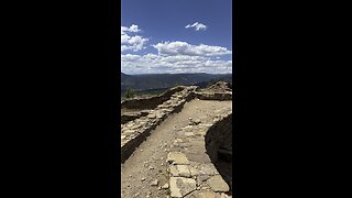 CHIMNEY ROCK NATIONAL MONUMENT! COLORADO (NATIVE AMERICAN SETTLEMENT)!