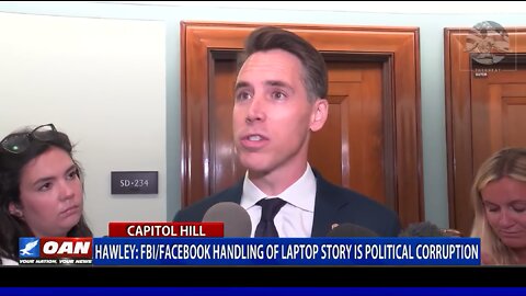 Sen. Josh Hawley: The FBI's and Facebook’s Handling of Laptop Story Is Political Corruption