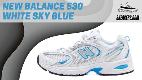 New Balance 530 White Sky Blue - MR530DRW - @SneakersADM