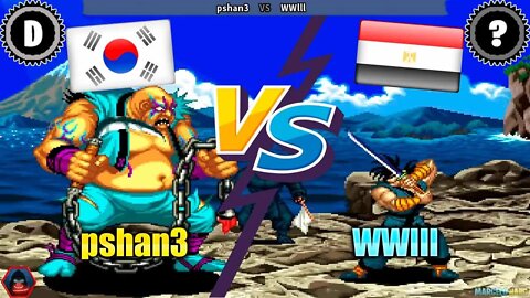 Samurai Shodown (pshan3 Vs. WWlll) [South Korea Vs. Egypt]