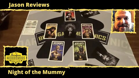 Jason's Board Game Diagnostics of Night of the Mummy