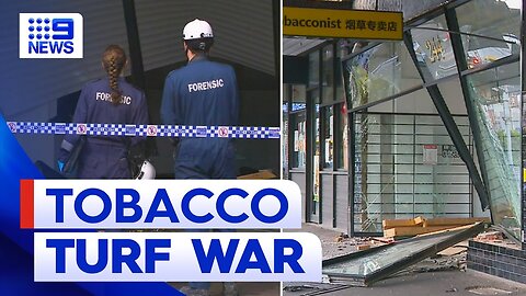 Melbourne shop becomes latest target of tobacco turf war | 9 News Australia