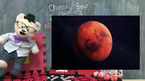 Learn all about Mars with Chumsky Bear | The Red Planet | Educational Videos for Kids