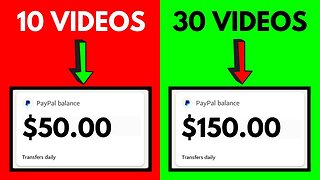 *(1 Video = $5.00)* Make Money Watching Videos 2023 (Free PayPal Money 2023) Make Money Online 2023