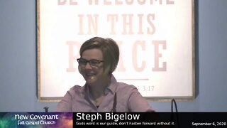Steph Bigelow Gods word is our guide 090620
