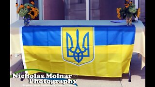 Flag Raising Independence Day of Ukraine August 20 2022
