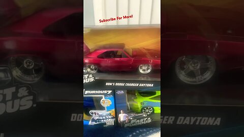 Fast & Furious Nissan GT-R {R35}, Dodge Charger Daytona, & Mitsubishi Eclipse